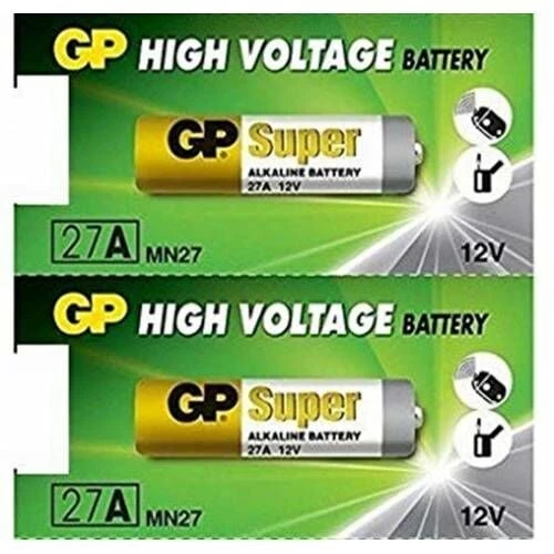 GP 27A-12 VOLT  KUMANDA PİLİ İNCE 5 Lİ KART - 2