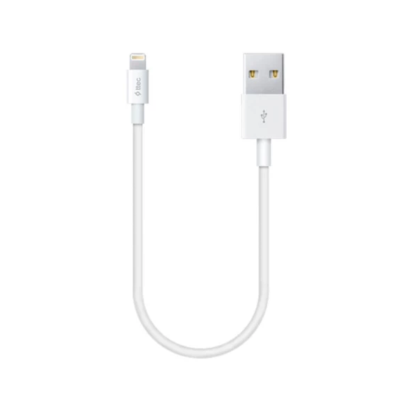 Ttec 30Cm Süper Hızlı İphone Lightning Şarj ve Data Kablosu,Lightning Powerbank Şarj Kablosu