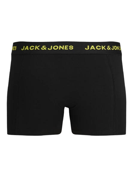 JACK JONES Erkek Pamuklu 5 li Kutulu Boxer Set 12242494 - 7