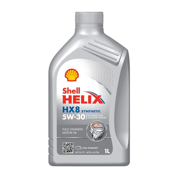 SHELL HELIX HX8 SYNTHETIC 5W30 1 LT