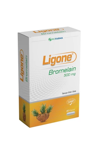 Ligone Bromelain 60 Kapsül - Resim 3