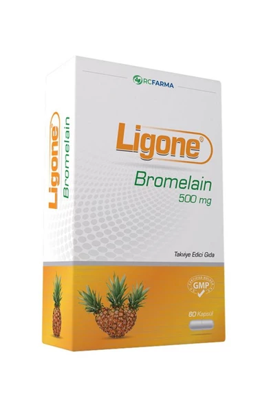 Ligone Bromelain 60 Kapsül ürün görseli 1