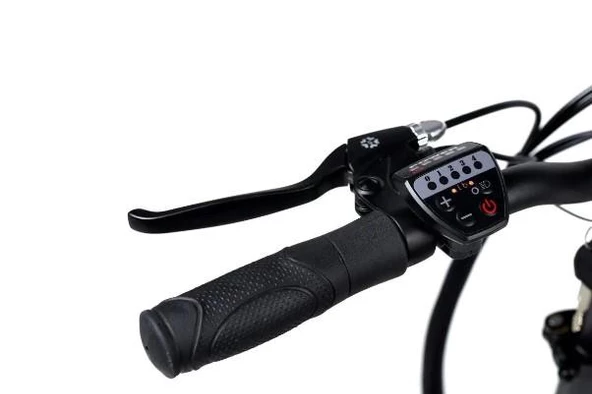Alba Fold 2 Std Elektrikli Katlanır Bisiklet LED Gösterge, 7.8Ah Batarya Siyah E-Bike - 10