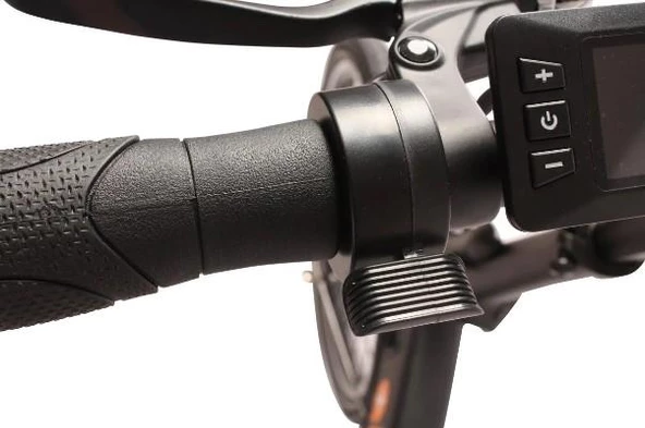 Alba Fold 2 Std Elektrikli Katlanır Bisiklet LED Gösterge, 7.8Ah Batarya Siyah E-Bike - 11
