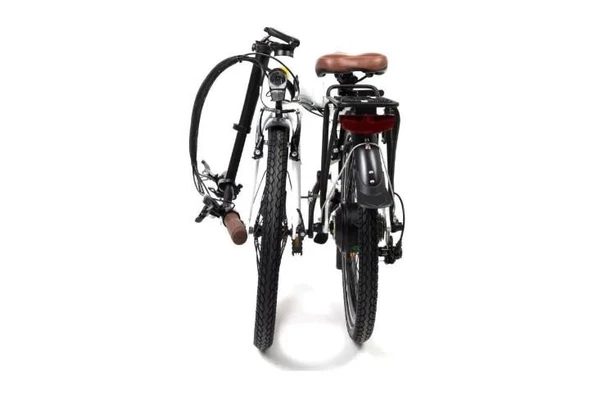 Alba Fold 2 Std Elektrikli Katlanır Bisiklet LED Gösterge, 7.8Ah Batarya Beyaz E-Bike - 8