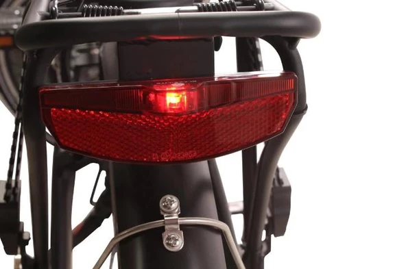 Alba Fold 2 Std Elektrikli Katlanır Bisiklet LED Gösterge, 7.8Ah Batarya Beyaz E-Bike - 6