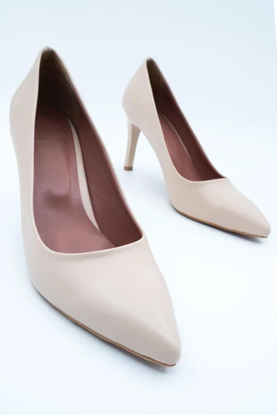 Ten Mat Stiletto Topuklu Kadın Ayakkabı - Anger - 4