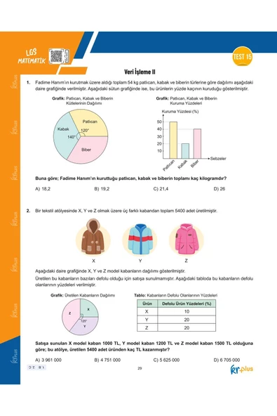 KR Plus LGS Relaks Matematik Soru Fasikülü - 3