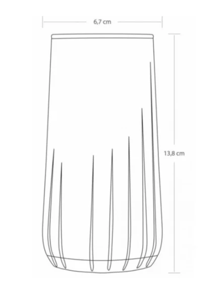 Paşabahçe 420695 Nova Bardak 360 cc 12'li - 3
