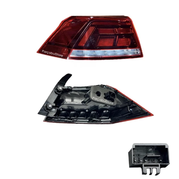 LEOPARTS Passat B8.5 Stop Lambası Dış Sol 2019-2021 (Comfortline) 3G5945095J