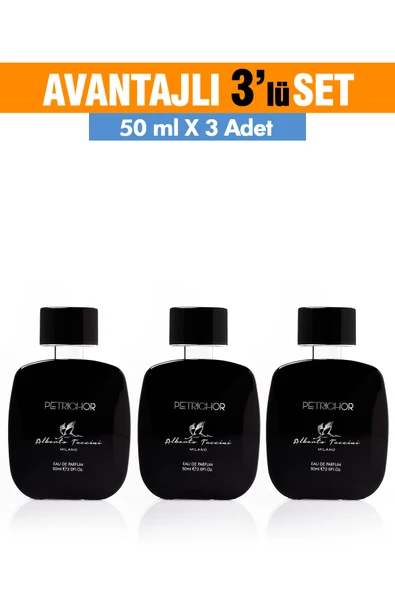 3'Lü Set Alberto Taccini  Petrichor Kadın Parfüm - 2