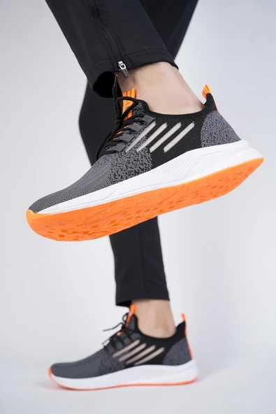 Muggo ULTRON Unisex Ortopedik Günlük Garantili Yürüyüş Koşu Sneaker Spor Ayakkabı - 9