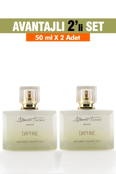 2'Li Set Alberto Taccini Daphne Kadın Parfümü 50 ml - 2