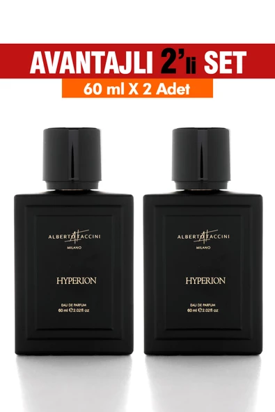 2'Li Set Alberto Taccini Hyperion Erkek Parfümü 60 ml - 2