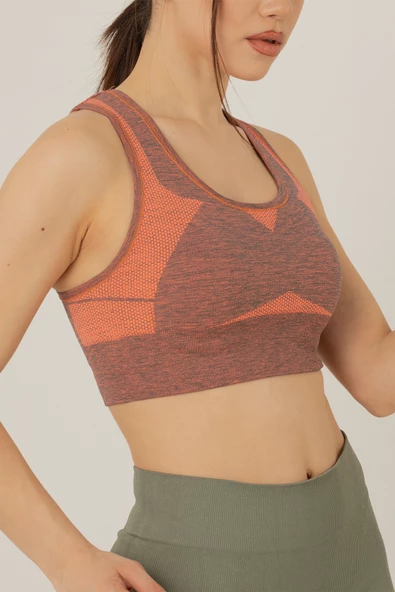 Miofit Seamless Dolgusuz Kadın Spor Sütyeni - 2