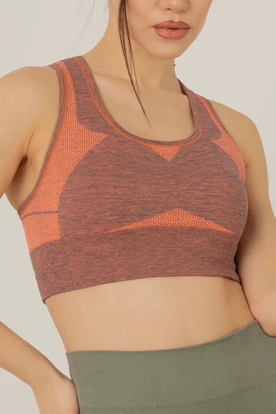 Miofit Seamless Dolgusuz Kadın Spor Sütyeni - 7