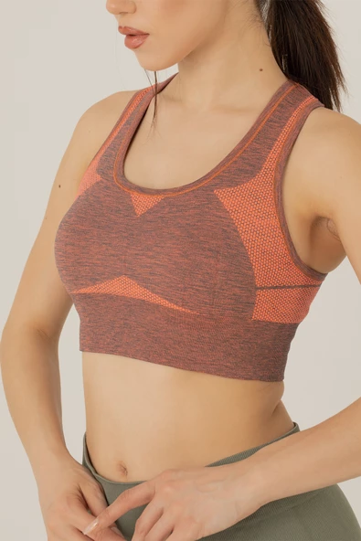 Miofit Seamless Dolgusuz Kadın Spor Sütyeni - 5