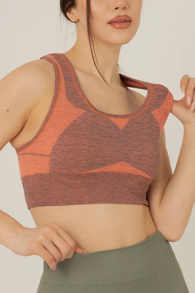 Miofit Seamless Dolgusuz Kadın Spor Sütyeni - 4