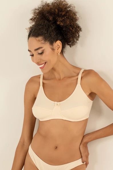 DoReMi Balensiz %100 Doğal Pamuk Comfort Sütyen - 2