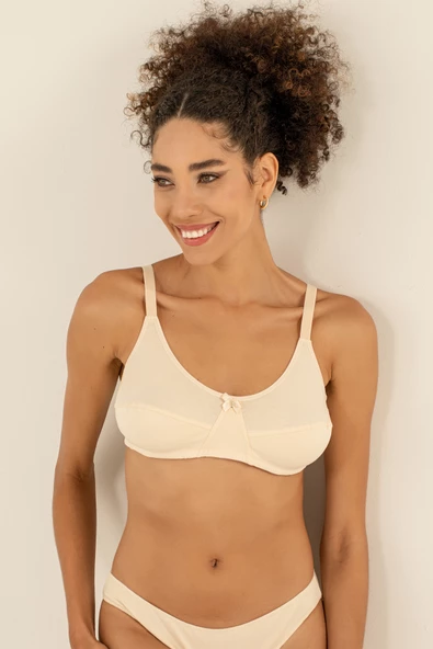 DoReMi Balensiz %100 Doğal Pamuk Comfort Sütyen - 4