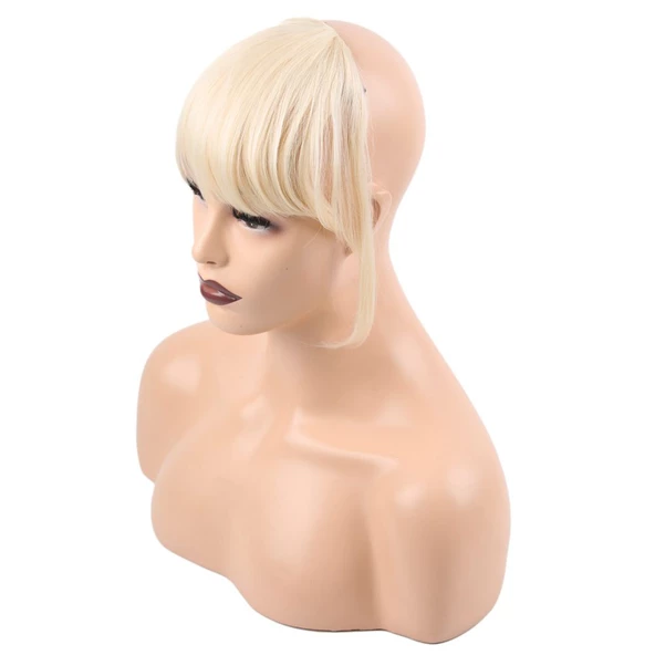 Fiber Sentetik Perçem - Platin - Resim 2