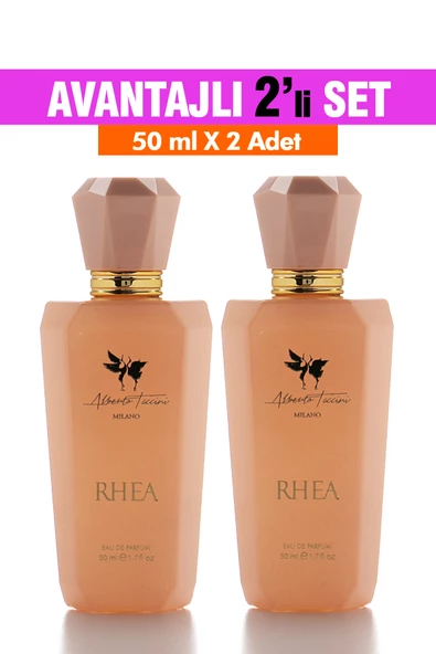 2'Li Set Alberto Taccini Rhea Kadın Parfümü 50 ml - 2