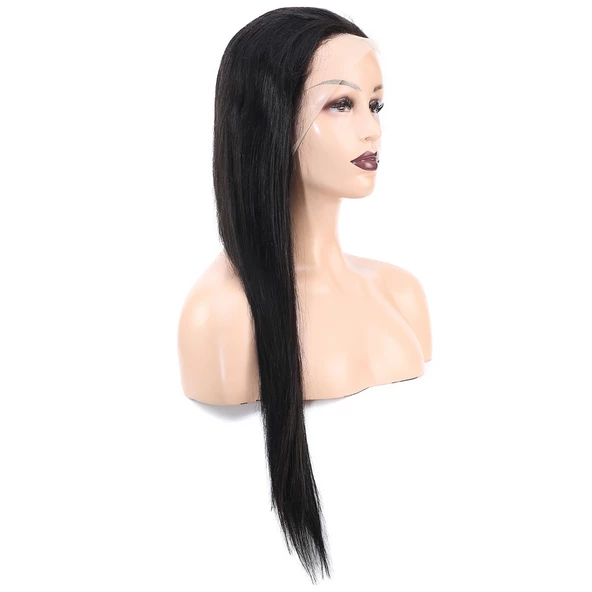 Front Lace Gerçek Tül Peruk Düz - Doğal - 65-70cm - 2