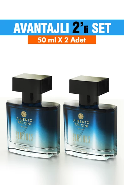 2'Li Set Alberto Taccini Sentinus Erkek Parfümü 50 ml ürün görseli