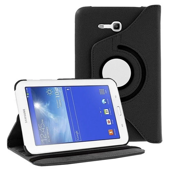 Samsung Galaxy Tab T110 7,0 inç 360 Derece Kılıf Stand - Resim 12