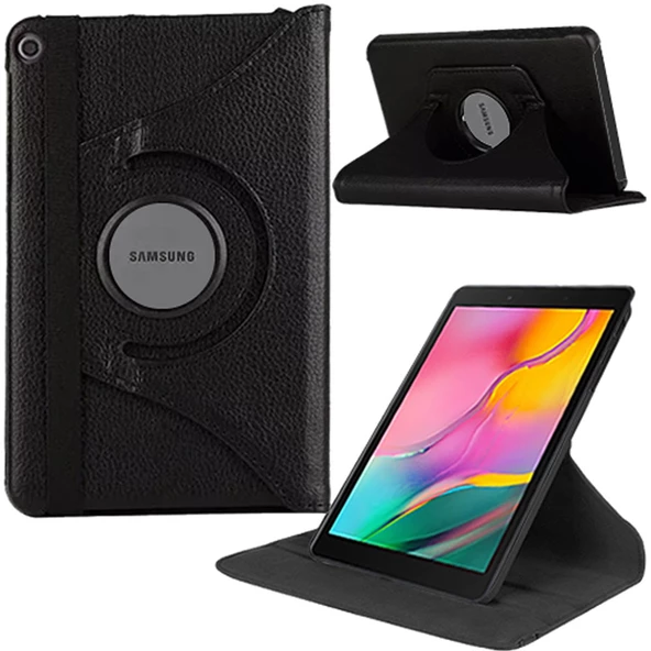 Samsung Galaxy Tab S5e T720 10,5 inç Dönerli Tablet Kılıfı - Resim 7