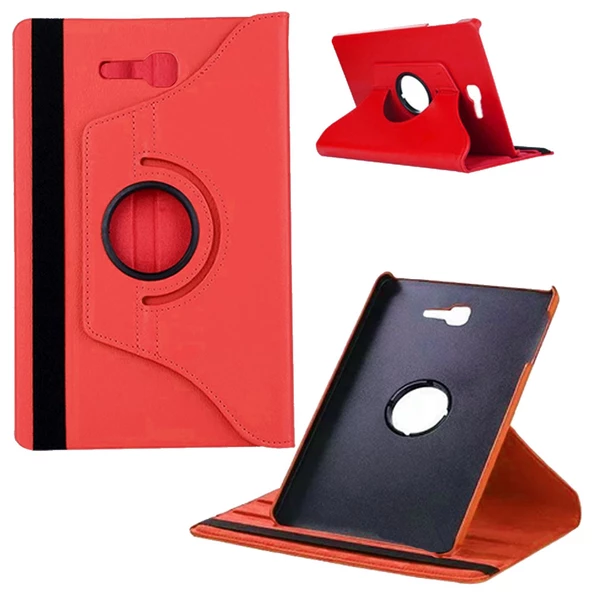 Samsung Galaxy Tab T110 7,0 inç 360 Derece Kılıf Stand - Resim 9