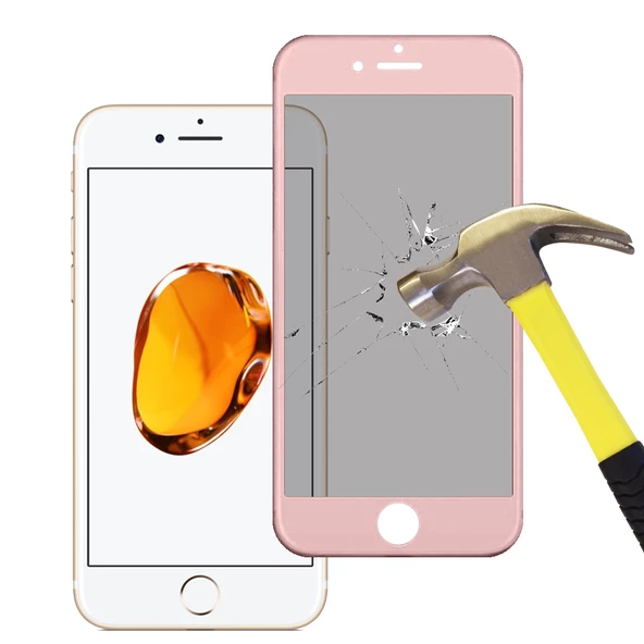 Apple Iphone 6 Plus Tam Kaplayan 3D Cam Ekran Koruyucu - 8