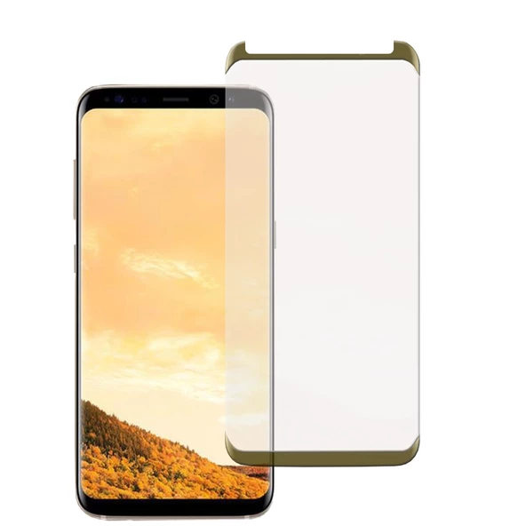 Samsung Galaxy S8 Tam Kaplayan Kavisli Cam Ekran Koruyucu - 2