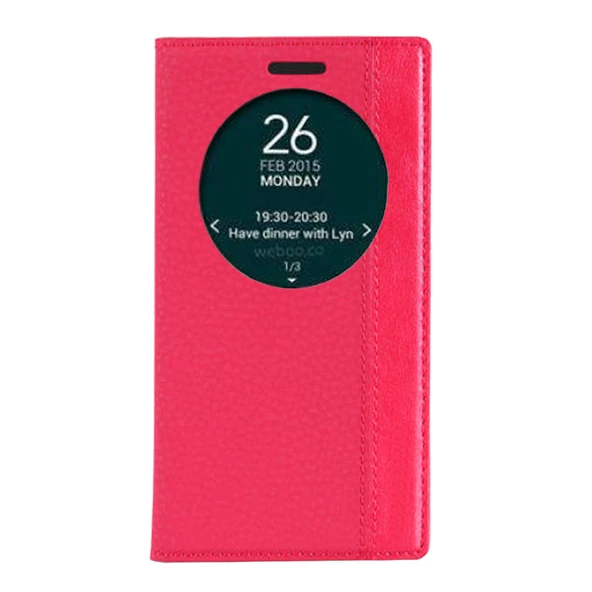 LG G4 Pencereli Kapaklı Magnum Kılıf - Resim 4