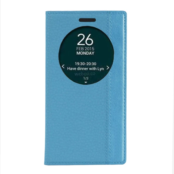 LG G4 Pencereli Kapaklı Magnum Kılıf - Resim 3