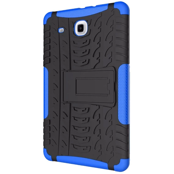 Samsung Galaxy Tab T560 9,6 İnç Standlı Tank Tablet Kılıfı Özel Zırh - Resim 12