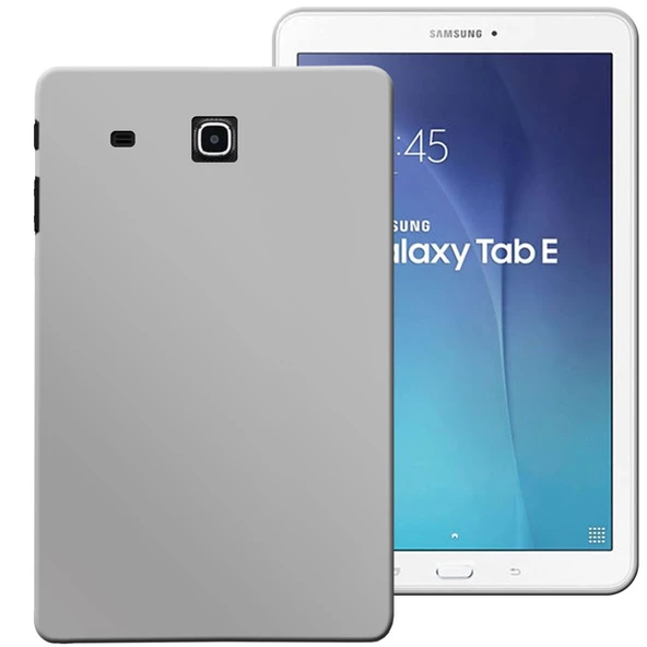 Samsung Galaxy Tab T560 Rubber Yıkanabilir Silikon Kılıf - Resim 6