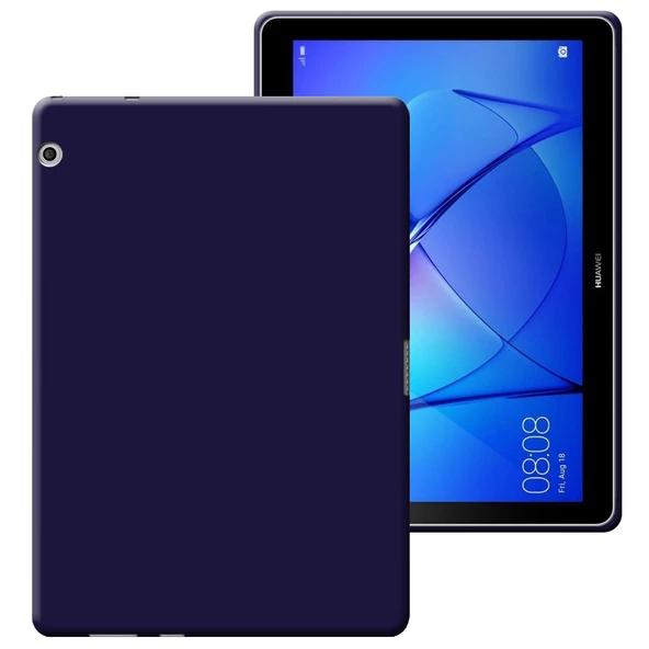 Huawei MediaPad T3 9,6 inç Lansman Silikon Yumuşak Dokulu Kılıf - Resim 3