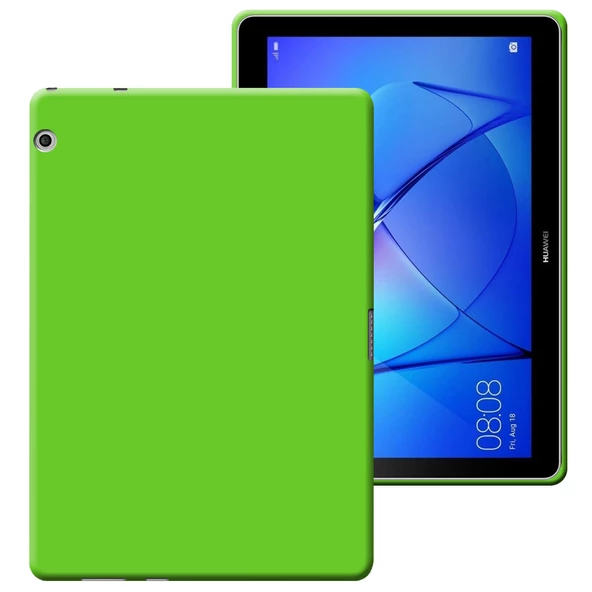 Huawei MediaPad T3 9,6 inç Lansman Silikon Yumuşak Dokulu Kılıf - Resim 7