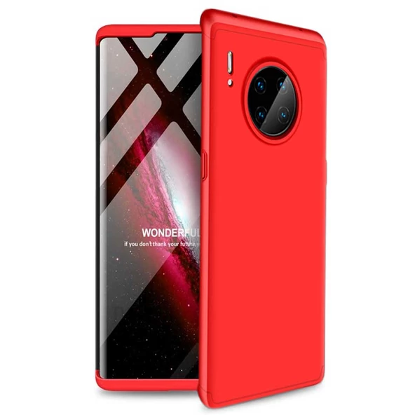 Huawei Mate 30 Lite GKK Kılıf 360 Derece Tam Koruma - Resim 2