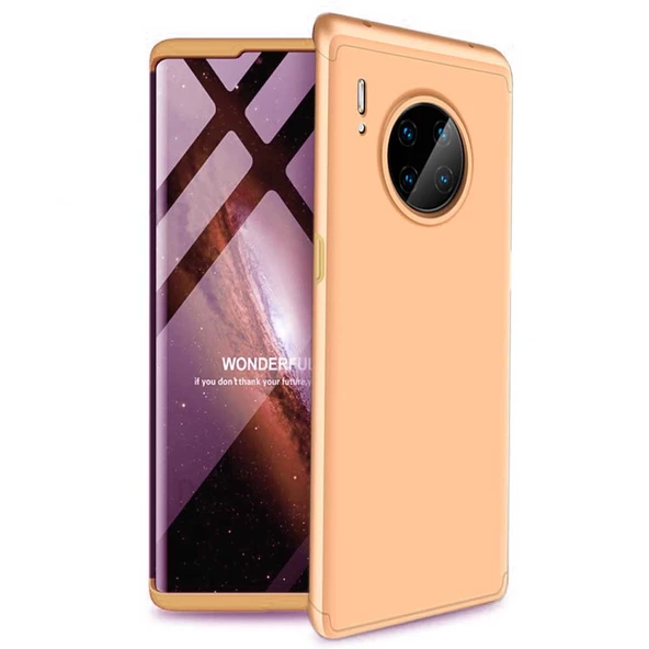 Huawei Mate 30 Lite GKK Kılıf 360 Derece Tam Koruma - Resim 3