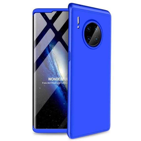 Huawei Mate 30 Lite GKK Kılıf 360 Derece Tam Koruma - Resim 4