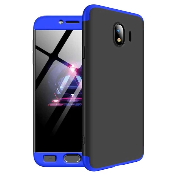 Samsung Galaxy J4 2018 GKK Kılıf 360 Derece Tam Koruma - Resim 2