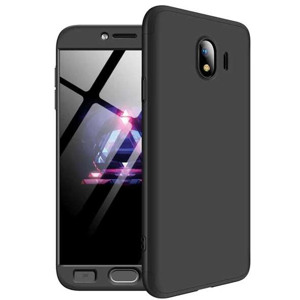 Samsung Galaxy J4 2018 GKK Kılıf 360 Derece Tam Koruma - Resim 4