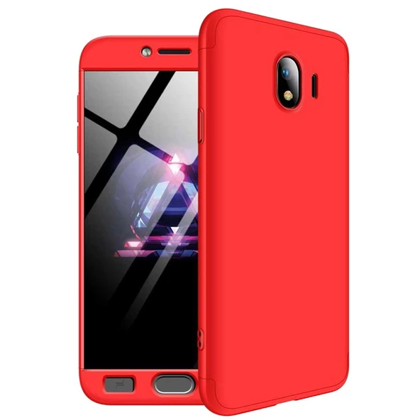 Samsung Galaxy J4 2018 GKK Kılıf 360 Derece Tam Koruma - Resim 7