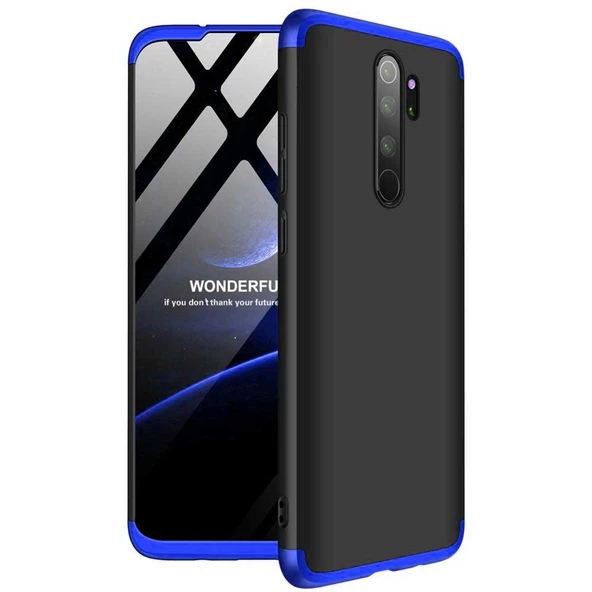 Xiaomi Remi Note 8 Pro GKK Kılıf 360 Derece Tam Koruma - Resim 2