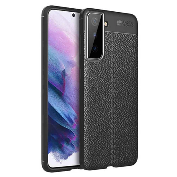 Samsung Galaxy S30 Plus / S21 Plus Deri Görünümlü Firo Silikon Kılıf - Resim 3