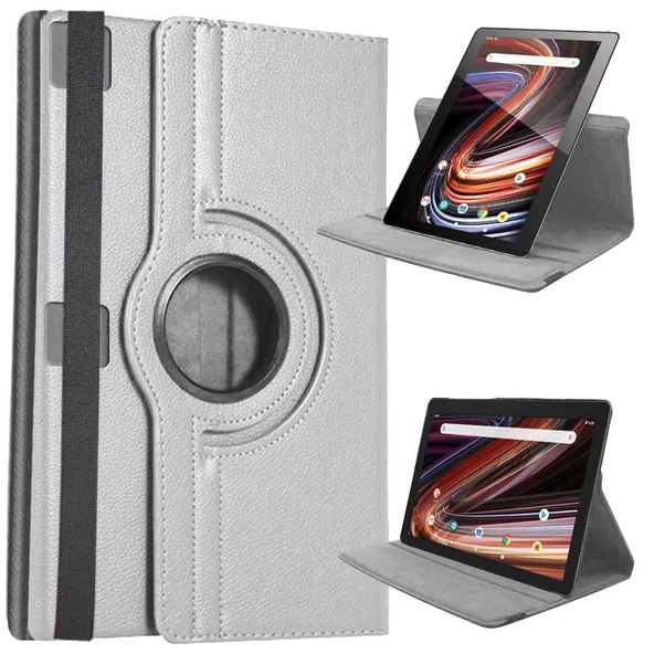 Universal 10 inç 11 İnç Arası 360 Derece Dönen Standlı Tablet Kılıfı - Resim 11