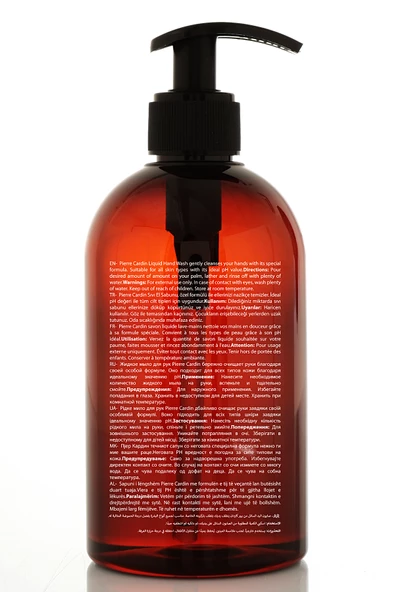 Pierre Cardin Liquid Hand Wash 480 ml – Coconut-Sıvı Sabun -Hindistan Cevizi - 9