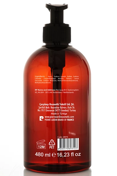 Pierre Cardin Liquid Hand Wash 480 ml – Vanilla Brulee- Sıvı Sabun - Vanilya Brulee - 8